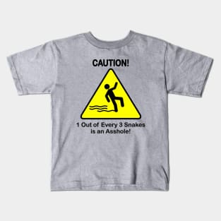 Caution! Kids T-Shirt